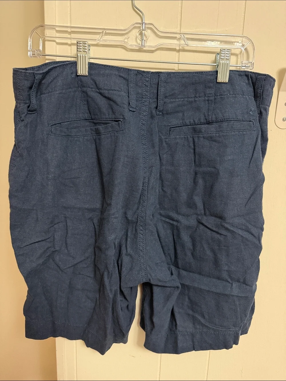 Lucky Brand Navy Flat-Front Men's Shorts